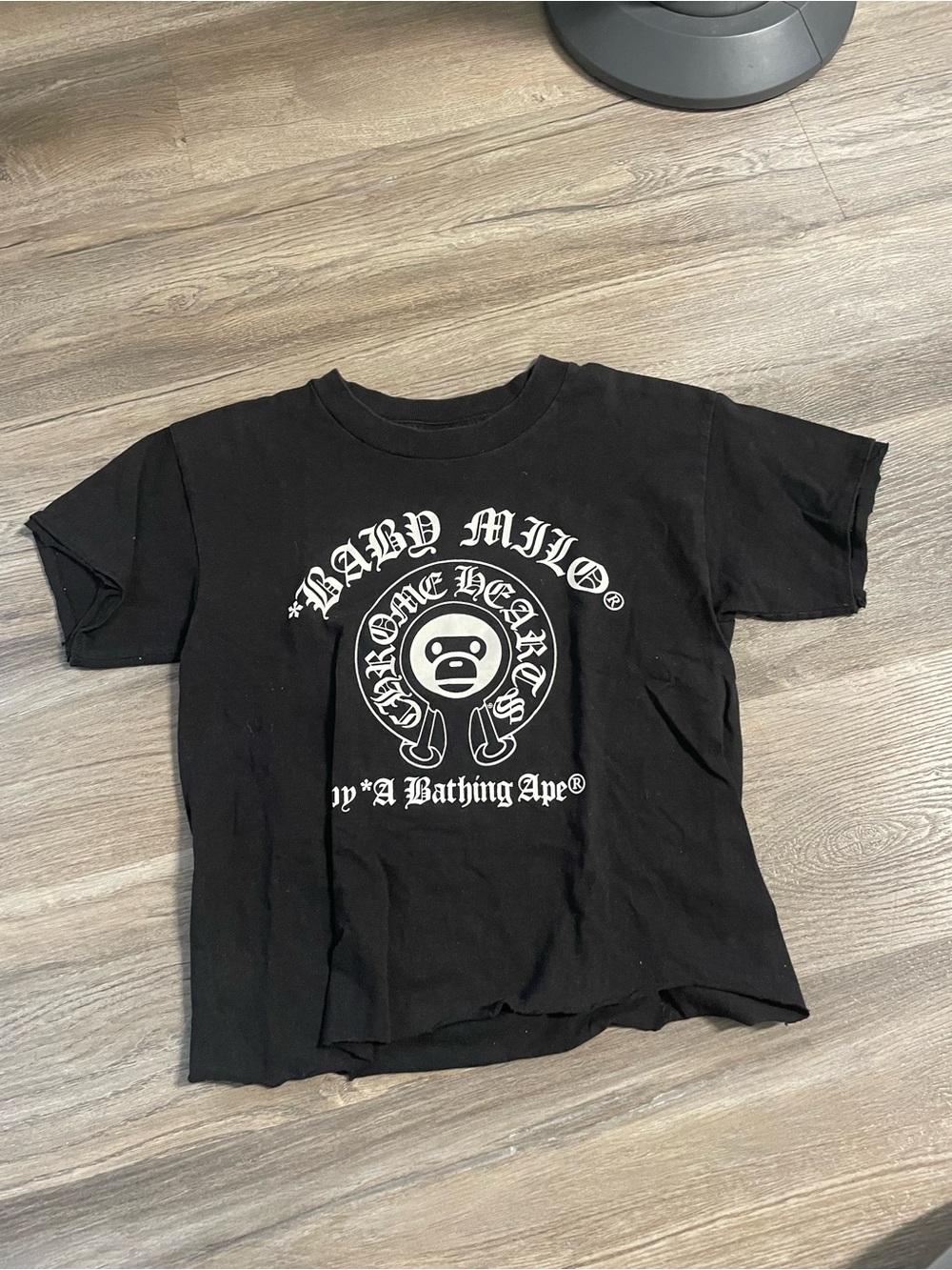 Chrome hearts A bathing ape shirt